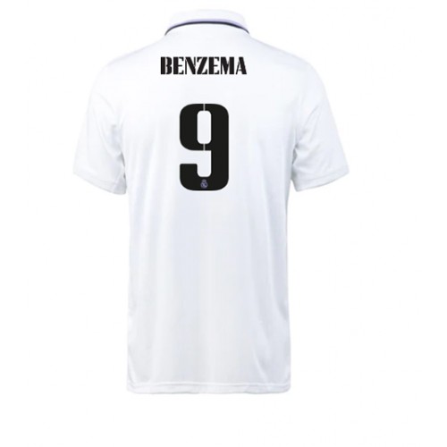 Dres Real Madrid Karim Benzema #9 Domaci 2022-23 Kratak Rukav